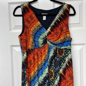 Chicos Full Length Summer Dress